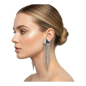 Elegant Silver Dangle Earrings
